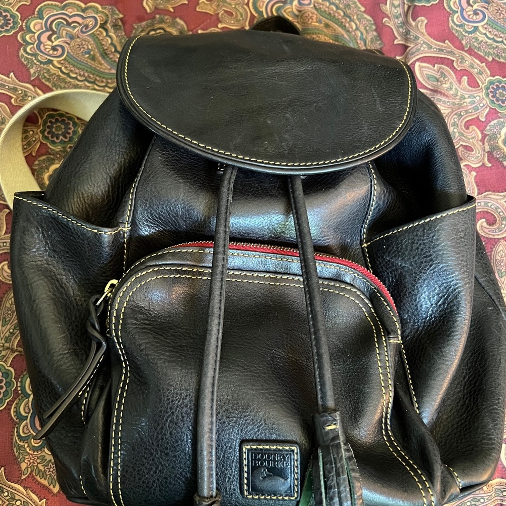 Dooney and Bourke Unisex Leather Backpack